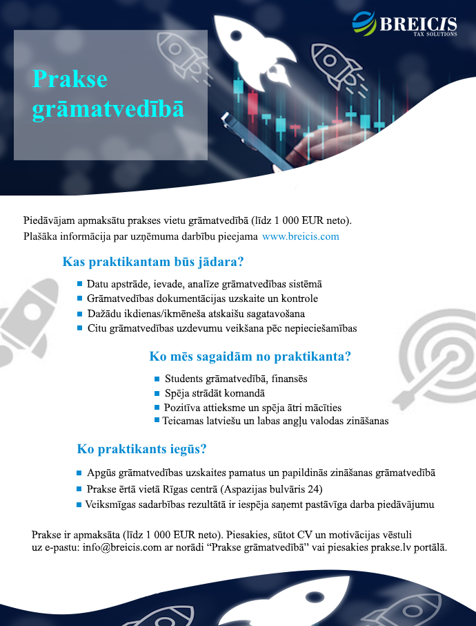 Prakse grāmatvedībā