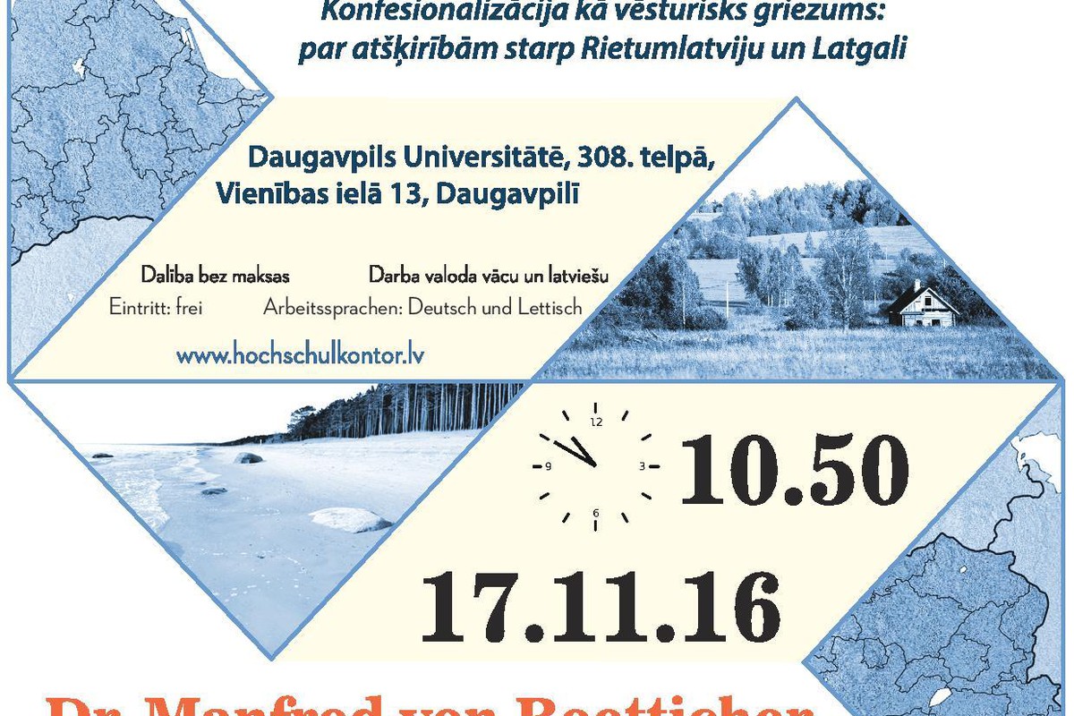 Vieslekcija „„Konfesionalizācija” kā vēsturisks griezums: par attīstības atšķirībām starp Rietumlatviju un Latgali”